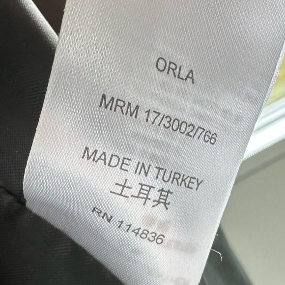 Reiss 1971 Leather Jacket (Brown) size UK 10/US6 - Picture 14 of 16